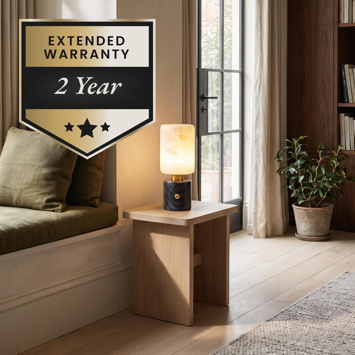 2-Year Extended Warranty (Aveline Rechargeable Table Lamp)