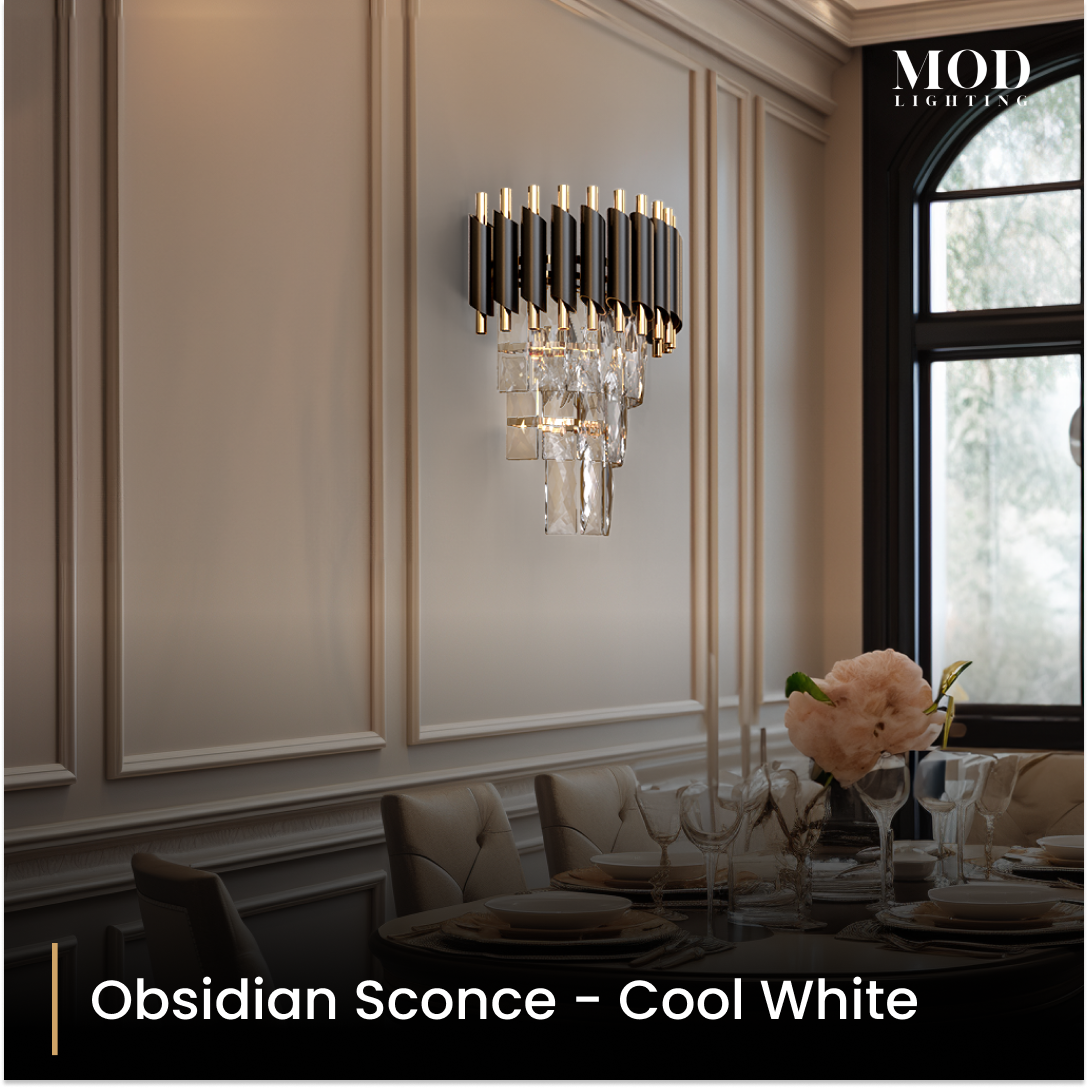 Obsidian Sconce (Open Box)