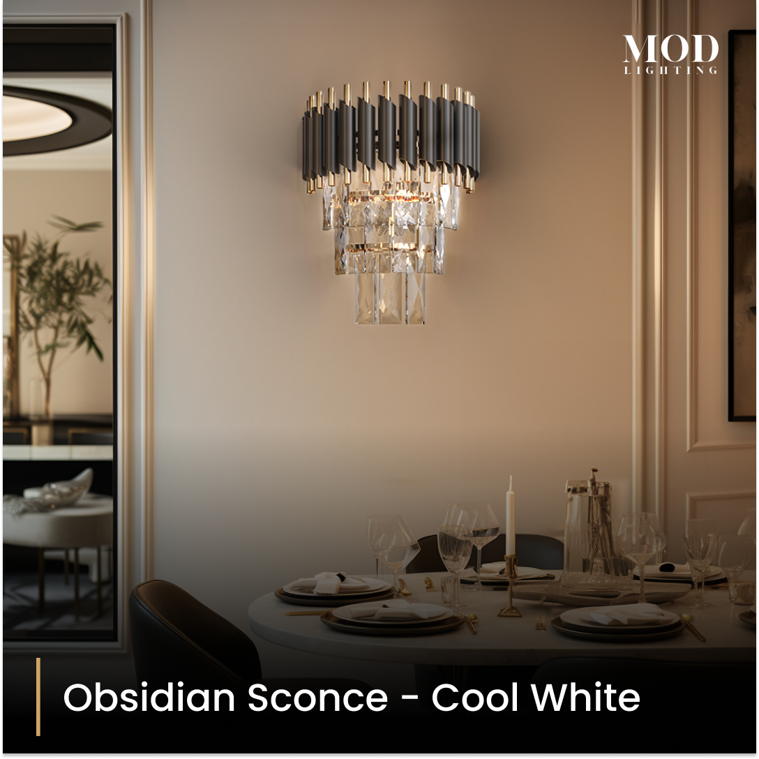 Obsidian Sconce (Open Box)