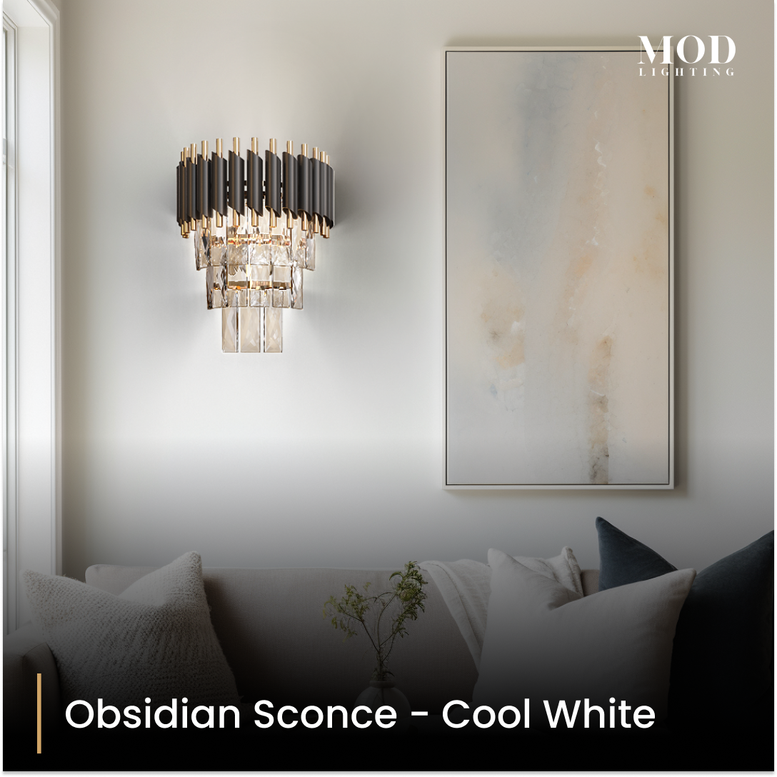 Obsidian Sconce (Open Box)