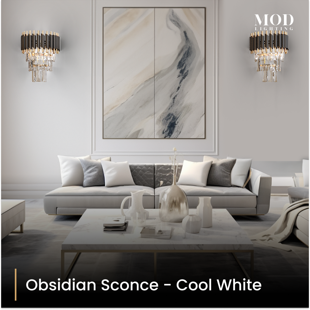 Obsidian Sconce (Open Box)