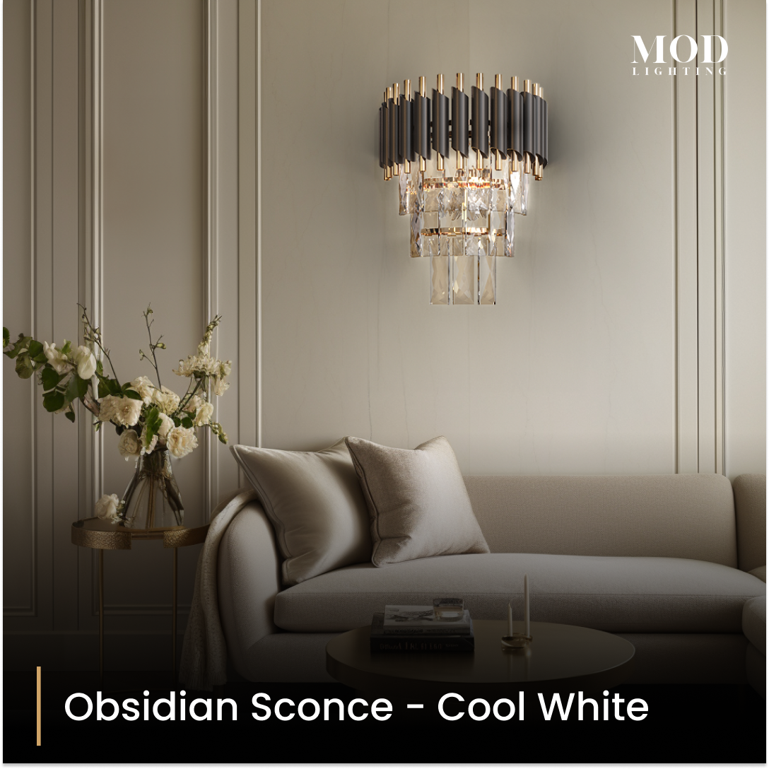 Obsidian Sconce (Open Box)