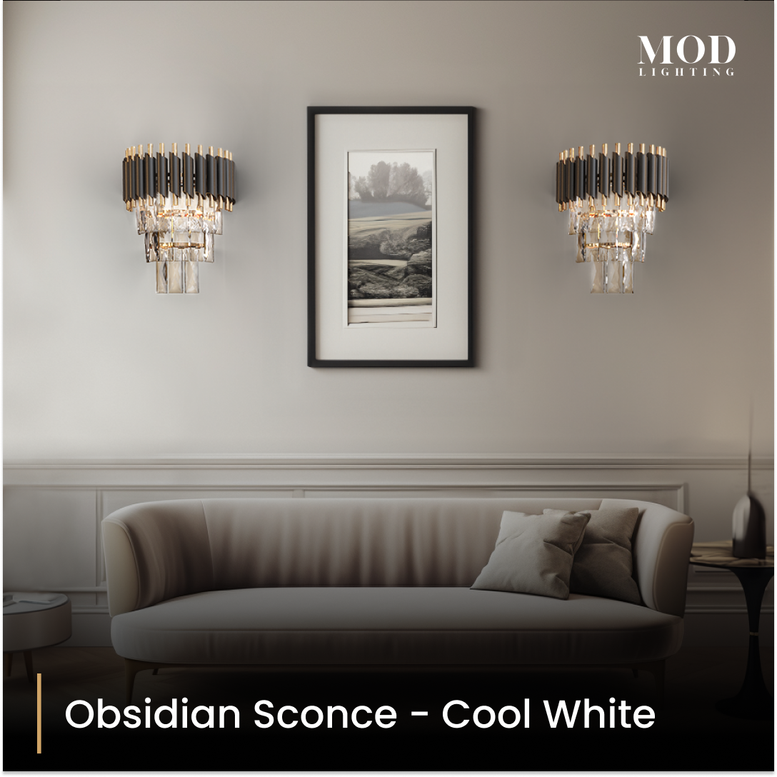 Obsidian Sconce (Open Box)