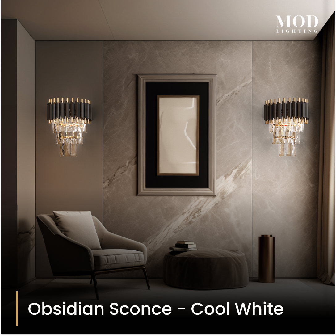 Obsidian Sconce (Open Box)