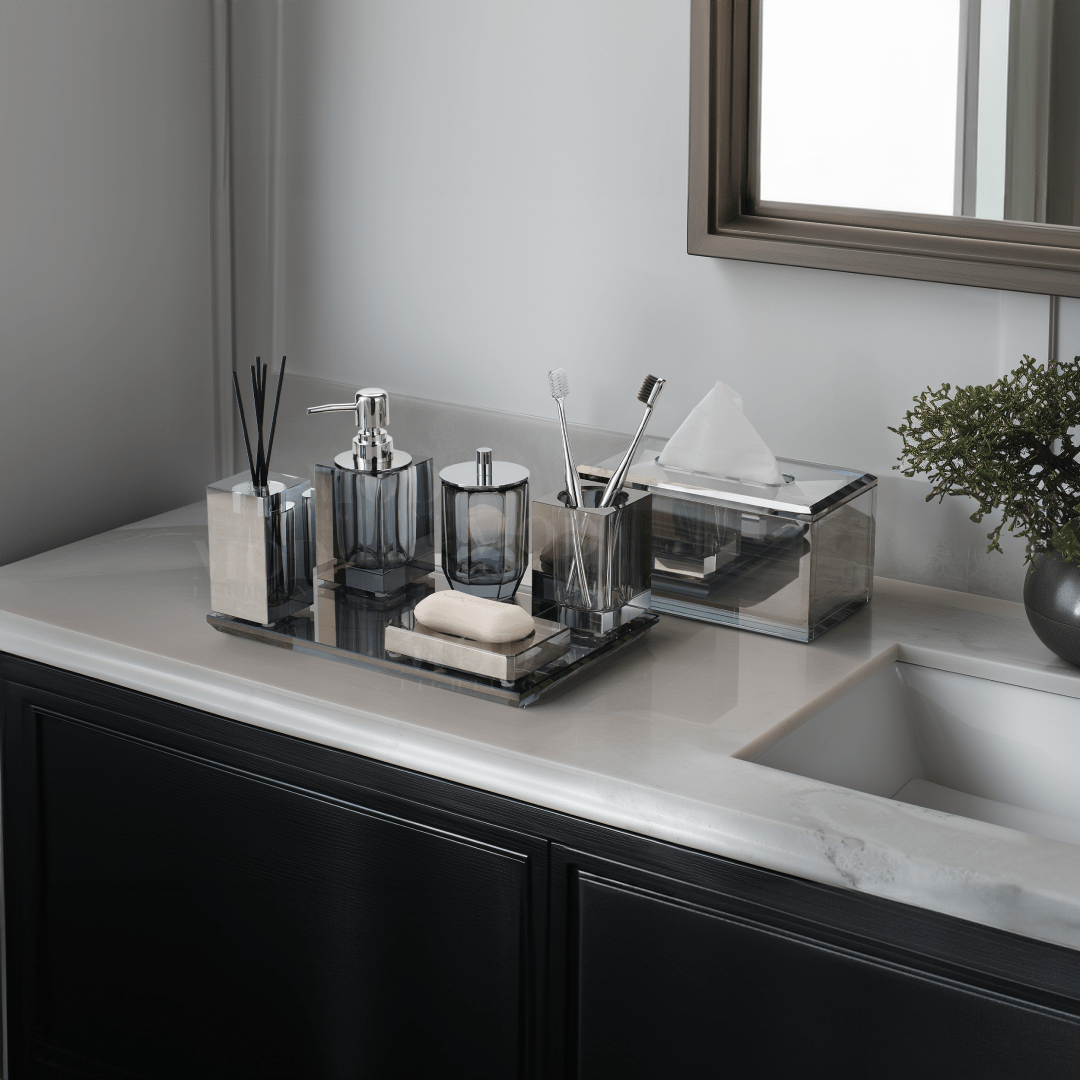 Moonlit Crystal Bath Set