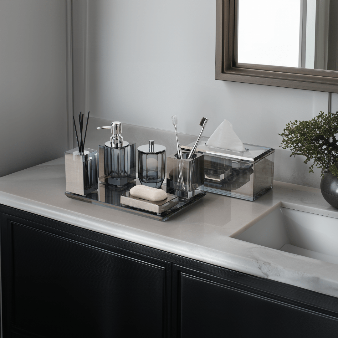 Moonlit Crystal Tissue Box