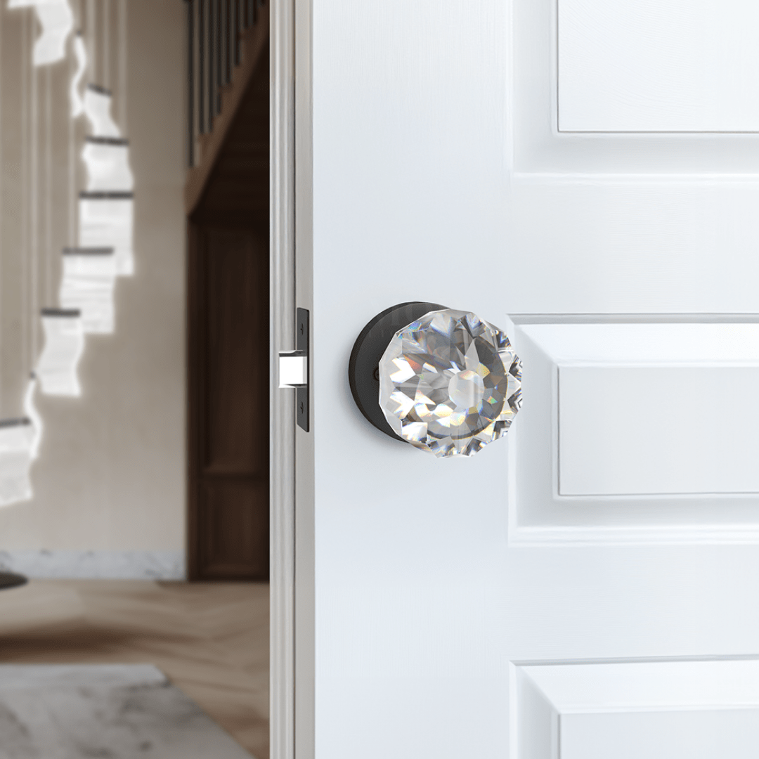 Regency Crystal Door Handle