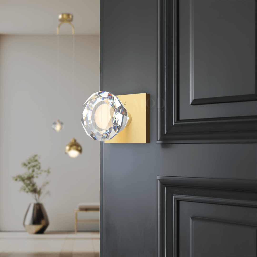 Royale Crystal Door Handle