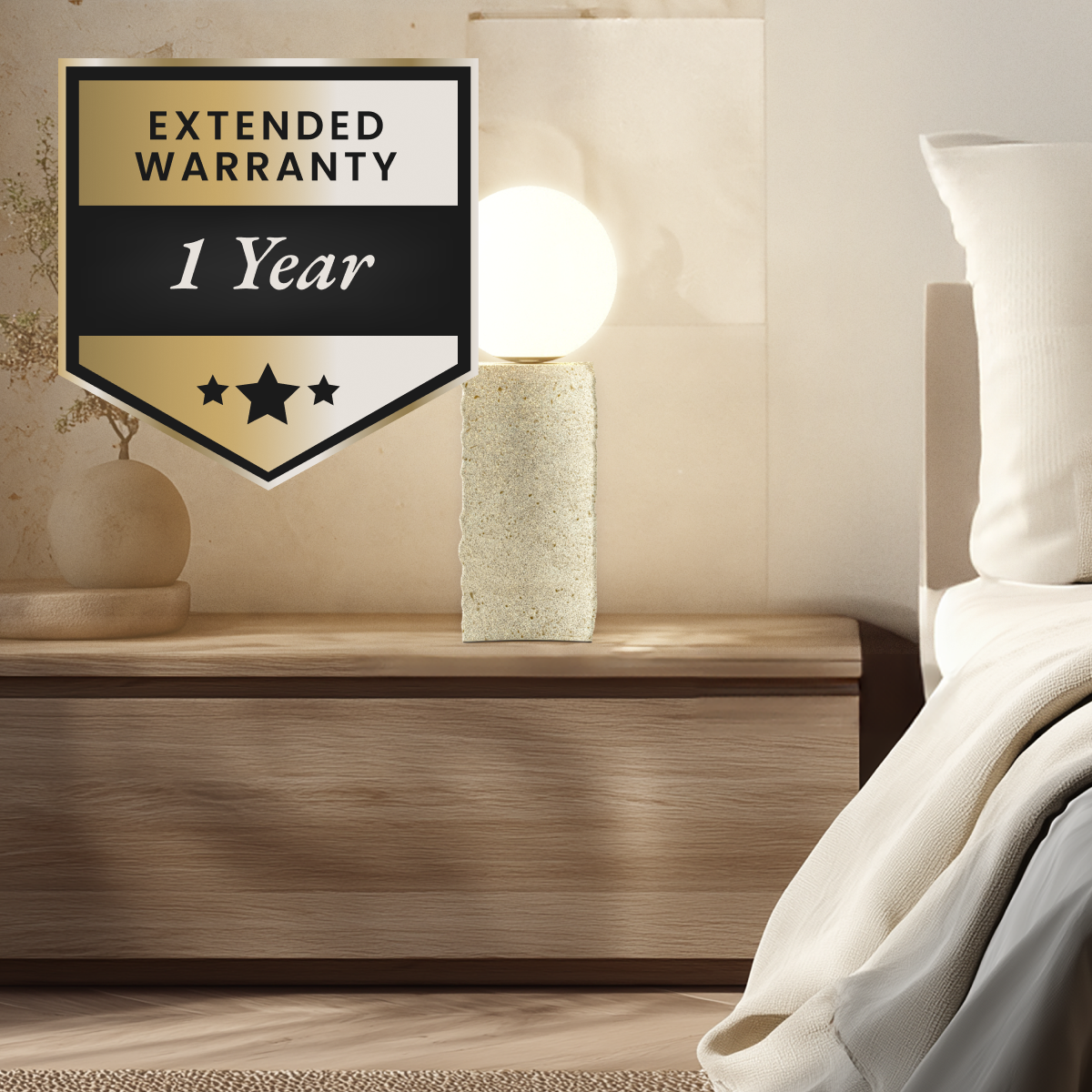 1-Year Extended Warranty (Arabella Table Lamp)