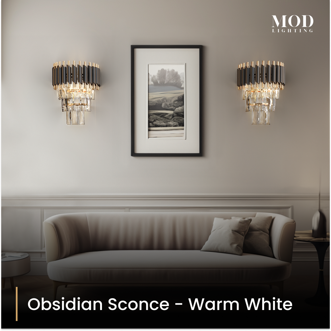Obsidian Sconce (Open Box)