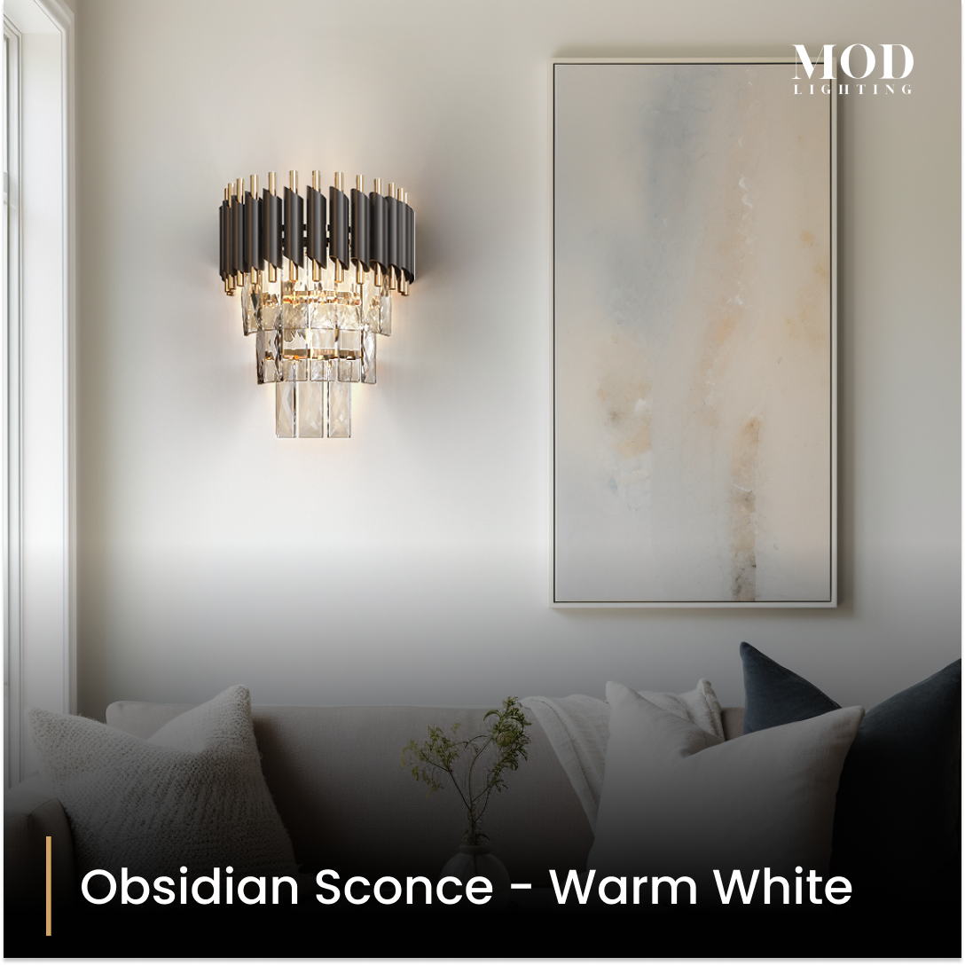 Obsidian Sconce (Open Box)