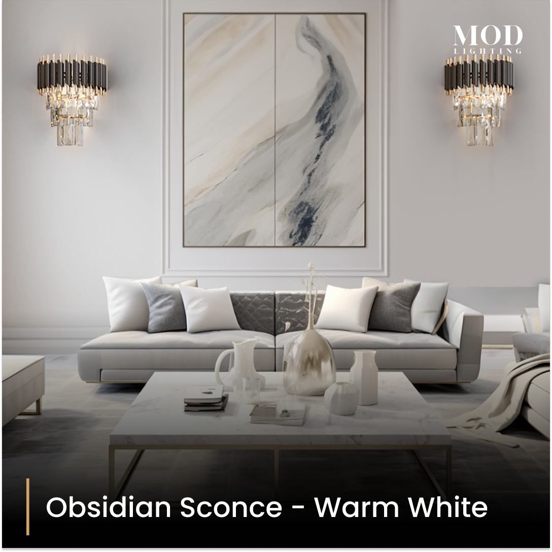 Obsidian Sconce (Open Box)
