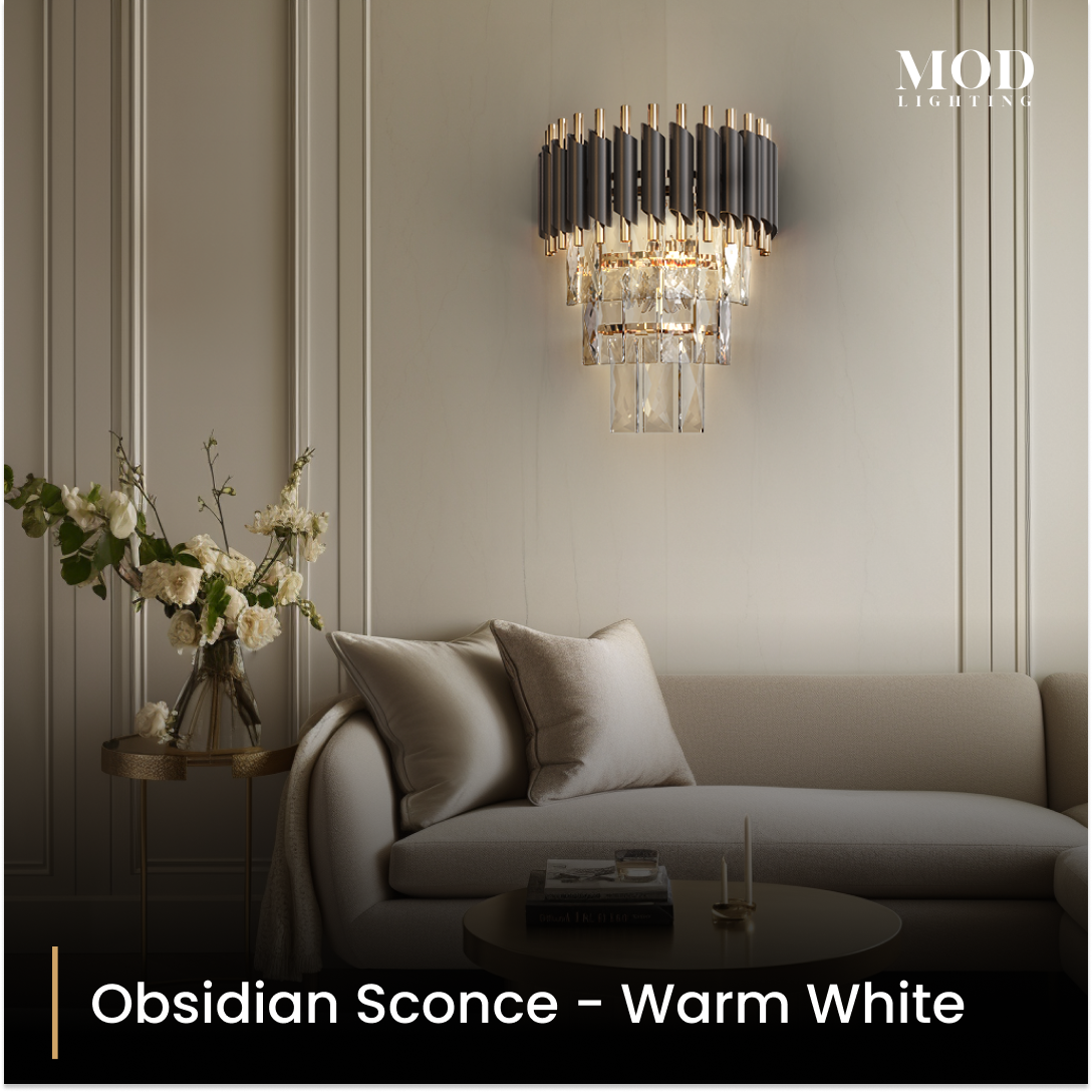 Obsidian Sconce (Open Box)