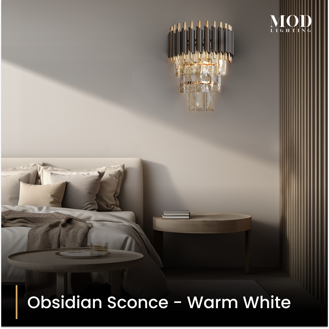 Obsidian Sconce (Open Box)