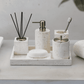 Alabaster Travertine Stone Bath Set