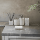 Alabaster Travertine Stone Bath Set
