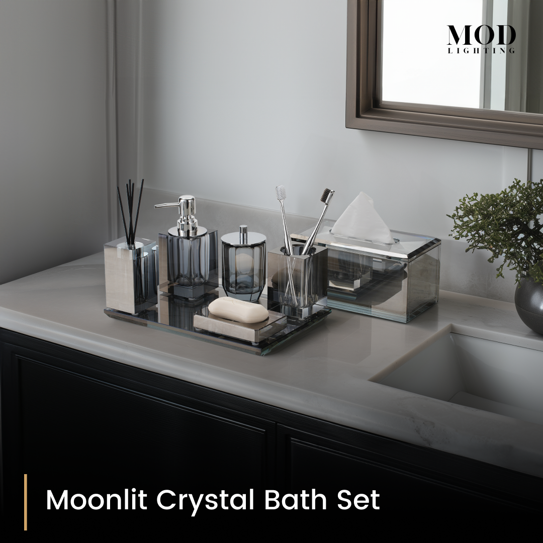 Moonlit Crystal Bath Set