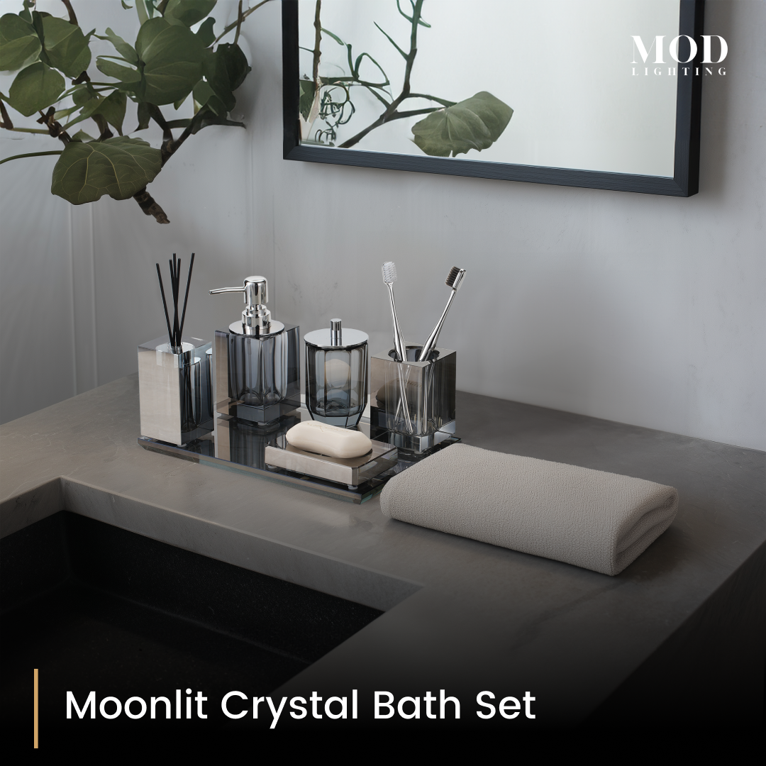 Moonlit Crystal Bath Set