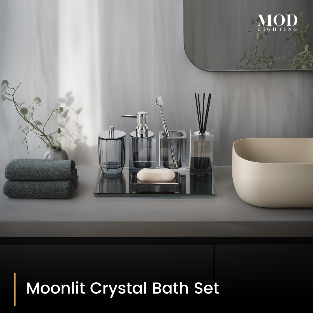 Moonlit Crystal Bath Set