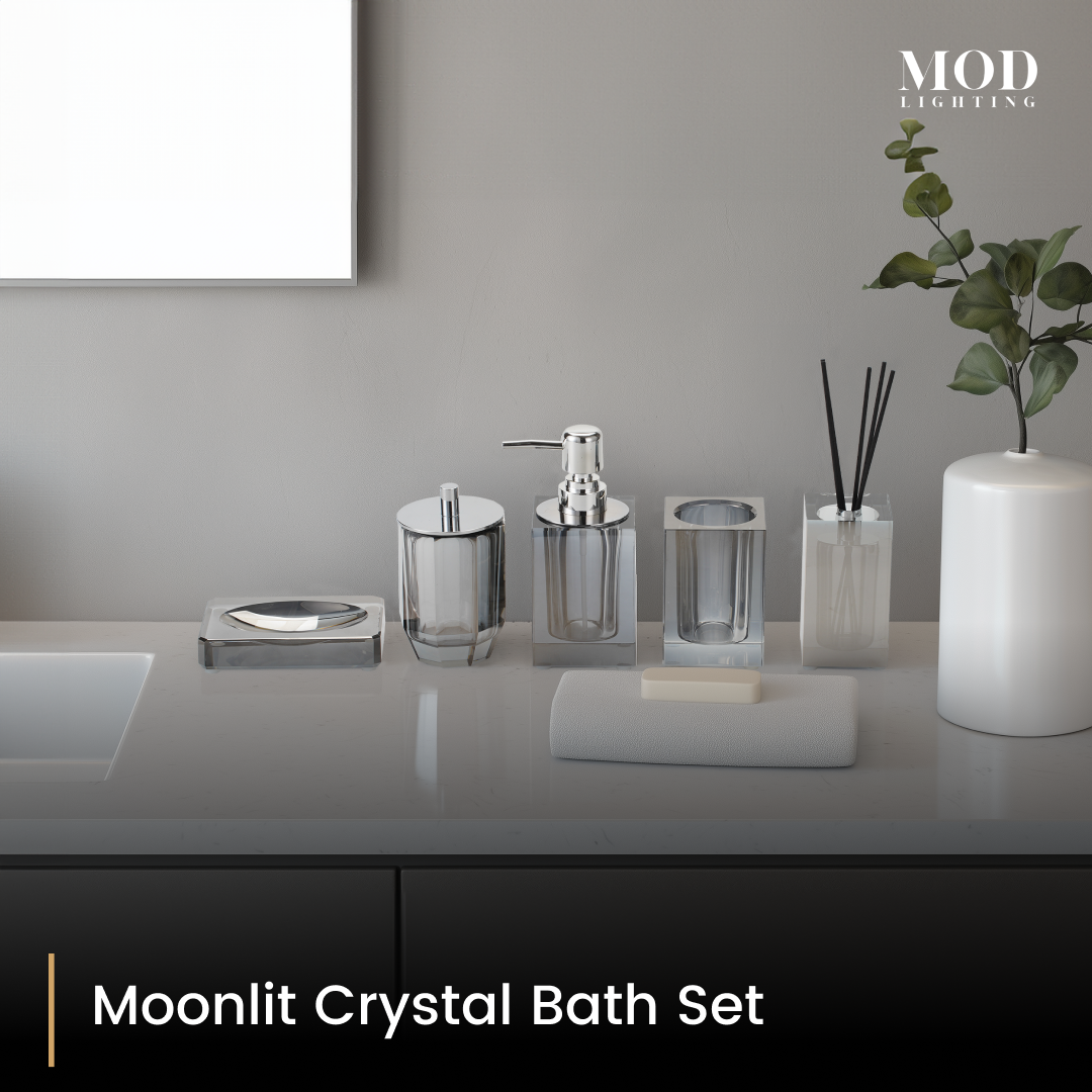 Moonlit Crystal Bath Set