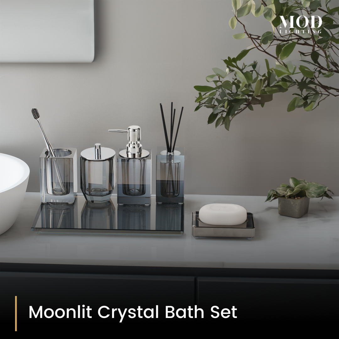 Moonlit Crystal Bath Set