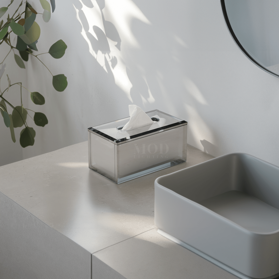 Moonlit Crystal Tissue Box