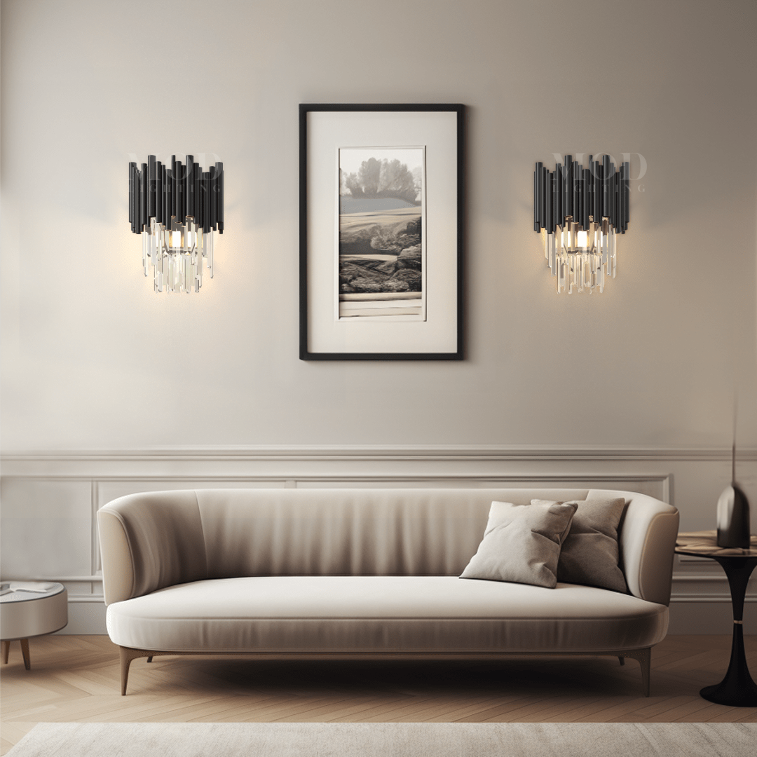 Obsidian Sconce