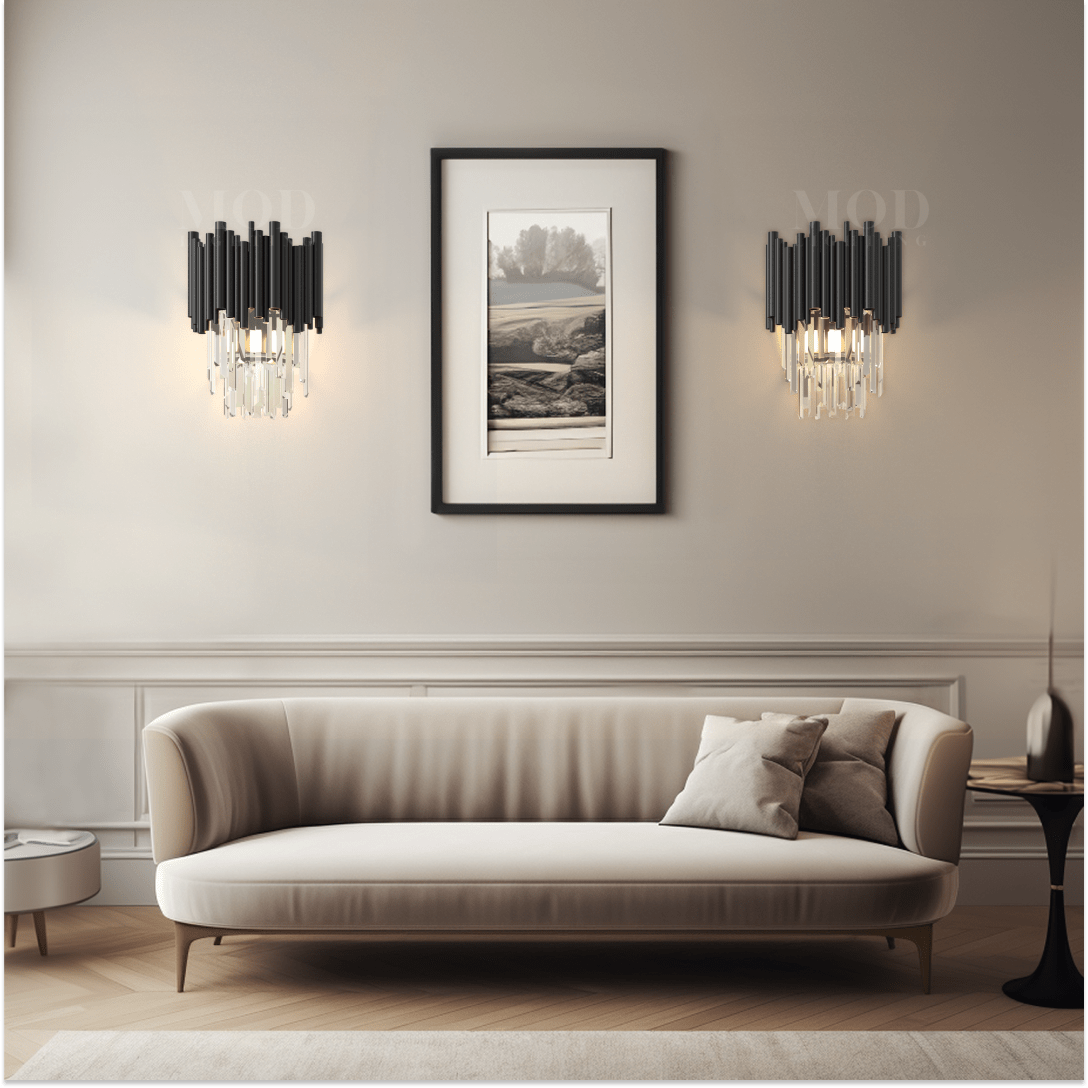 Obsidian Sconce