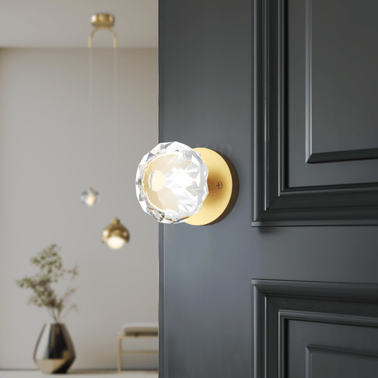 Regency Crystal Door Handle