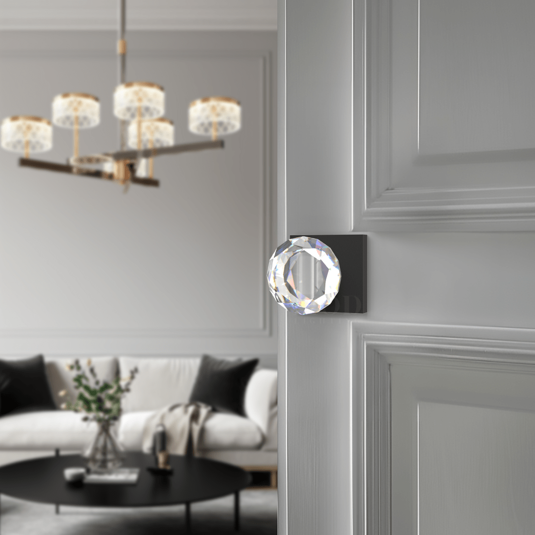 Royale Crystal Door Handle