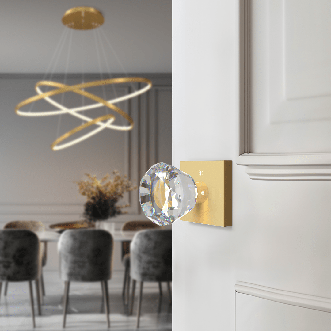 Royale Crystal Door Handle
