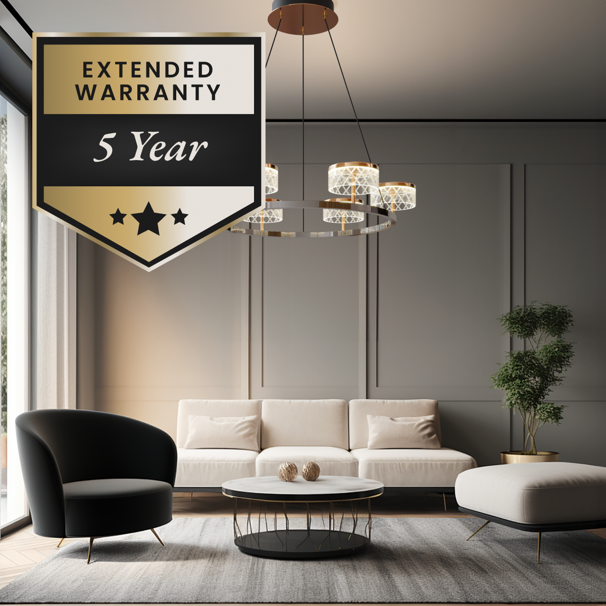 5-Year Extended Warranty (Emma Hanging Chandelier)